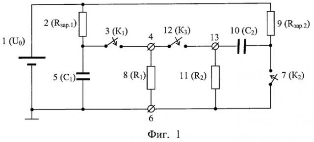 Генератор прямоугольных импульсов (патент 2416156)