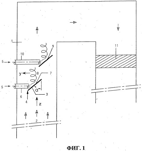 Смешивающее устройство и его применение для смешивания потоков текучей среды в трубе (патент 2385183)
