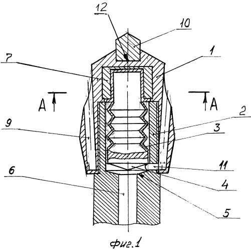 Коронка для бурения скважин в высокогазоносных пластах (патент 2435016)