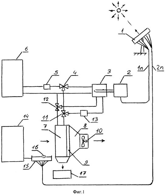 Установка для получения пресной воды из атмосферного воздуха (патент 2609811)