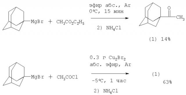 Способ получения 1-ацетиладамантана (патент 2408571)