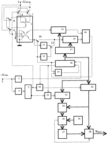 Преобразователь угла поворота вала в код (патент 2286012)