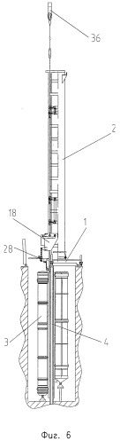 Комплект устройств и способ загрузки транспортно-пускового контейнера в многоместную шахтную пусковую установку вертикального пуска (патент 2493046)