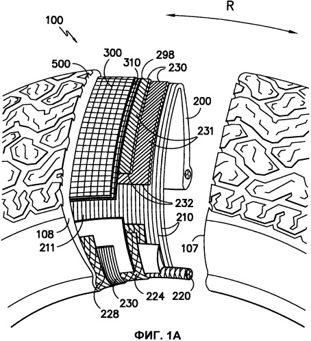 Рисунчатое покрытие с придающим клейкость материалом (патент 2505419)