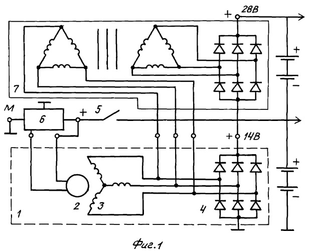 Генераторная установка транспортного средства (патент 2406210)