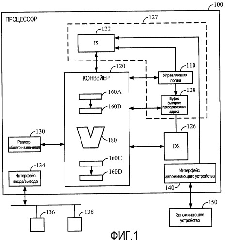 Виртуально маркированный кэш команд с поведением физически маркированного (патент 2433456)