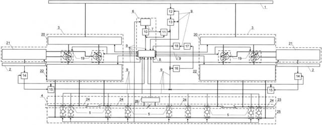 Система электроснабжения электрифицированных железных дорог переменного тока 25кв (патент 2595088)