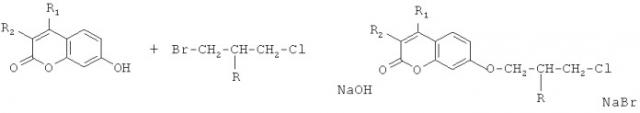 Хлорпропоксипроизводные 7-окси-кумарина, обладающие транквилизирующим и гепатопротекторным действием (патент 2452732)