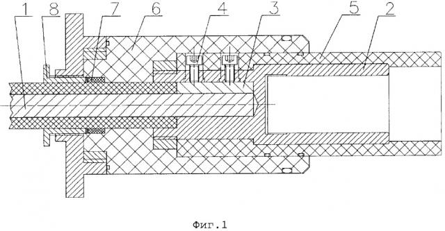 Подводный коаксиальный разъем (патент 2650195)