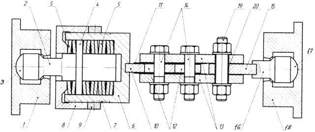 Устройство для гашения ударных и вибрационных воздействий (патент 2629514)