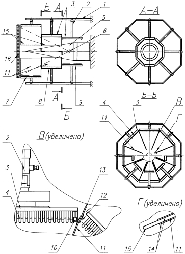 Нагреватель для стенда теплорадиотехнических испытаний радиопрозрачных обтекателей (патент 2583845)