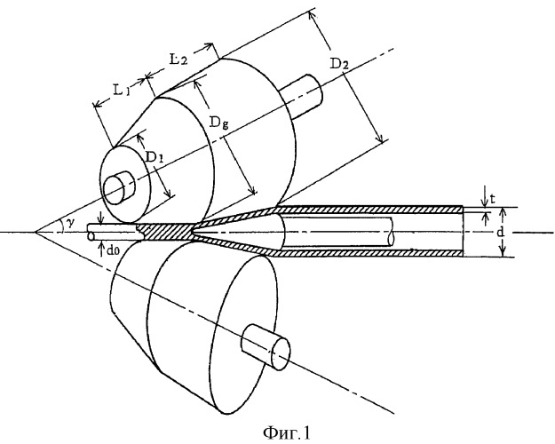 Способ прошивки для изготовления бесшовной трубы (патент 2309810)