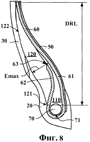 Шина с усовершенствованными бортами (патент 2472637)