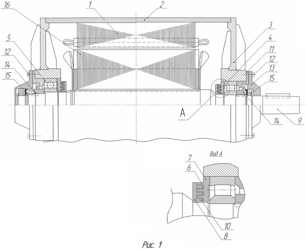 Индукторный синхронный генератор (патент 2579754)