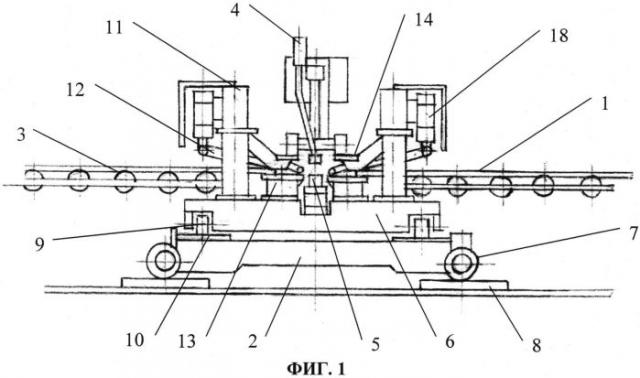 Установка для односторонней автоматической сварки полотнищ (патент 2555288)