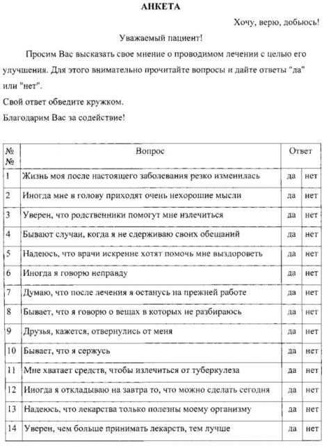 Способ повышения эффективности лечения больных туберкулезом (патент 2611398)