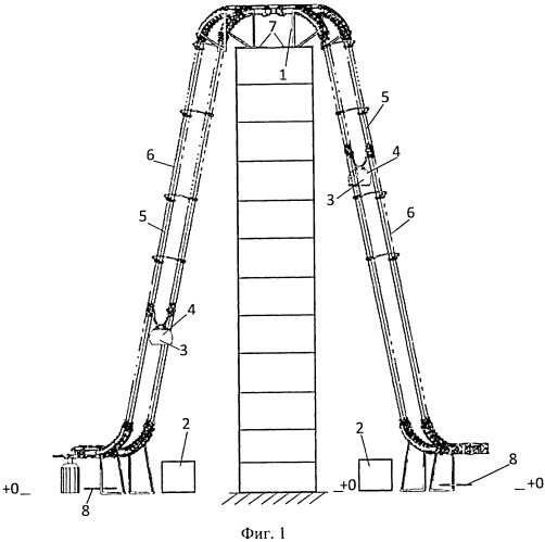 Транспортная система высотных зданий (патент 2503561)
