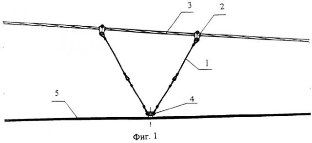 Скользящий подвес контактного провода (патент 2372219)