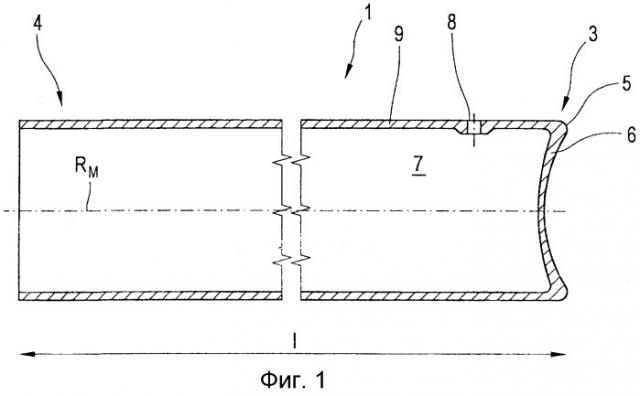 Трубчатая заготовка и способ изготовления стеклянных емкостей из трубчатой заготовки (патент 2299186)