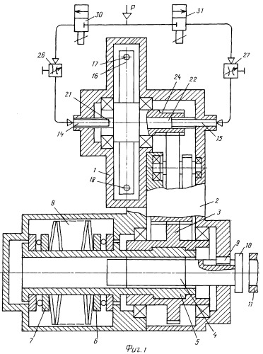 Пневматический прямоходный привод со струйным двигателем для клапанов (патент 2320901)