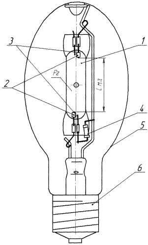 Газоразрядная лампа (патент 2328793)