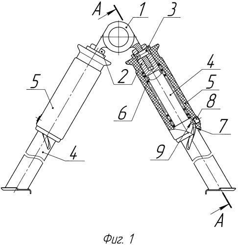 Сошка стрелкового оружия (патент 2533861)