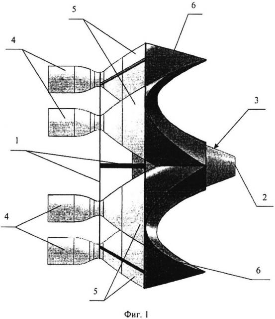 Жидкостный ракетный двигатель для первой ступени ракетоносителя (патент 2626617)