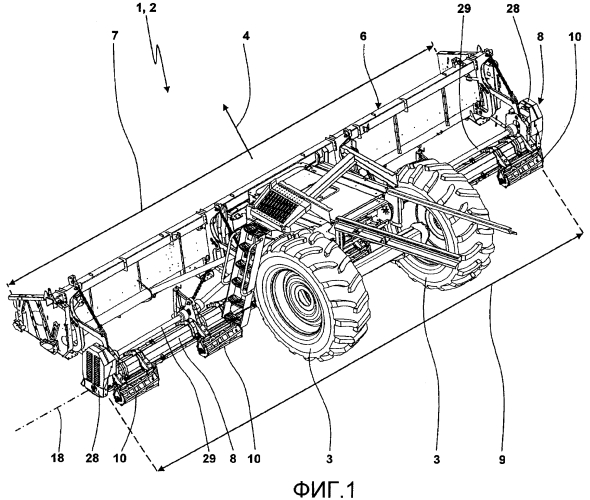 Модульный сельскохозяйственный режущий блок для рабочей машины (патент 2577893)