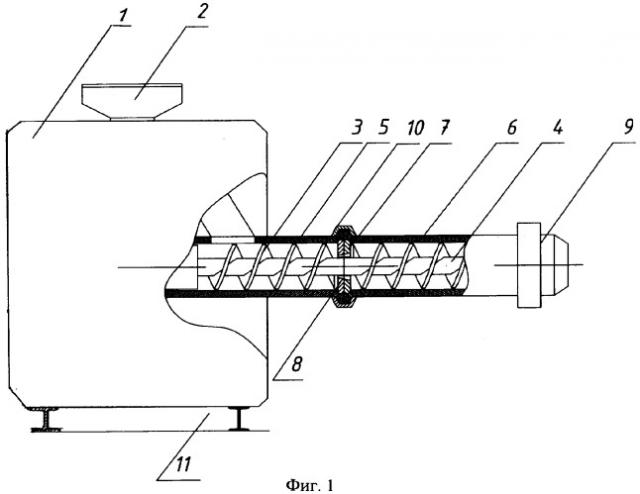 Пресс-экструдер (патент 2317760)