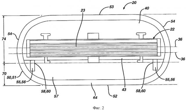Картридж для бритвы с осью поворота, находящейся спереди (патент 2416510)