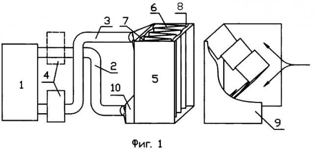 Способ клушина утилизации тепла отработанных газов тепловой установки и устройство для его осуществления (патент 2568244)