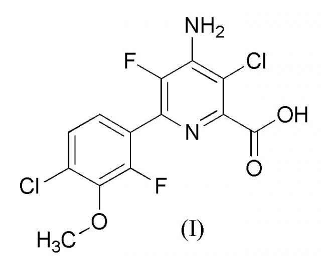 Гербицидно-антидотные композиции, включающие 4-амино-3-хлор-5-фтор-6-(4-хлор-2-фтор-3-метоксифенил)пиридин-2-карбоновую кислоту или ее производное, для применения в кукурузе (маисе) (патент 2658667)
