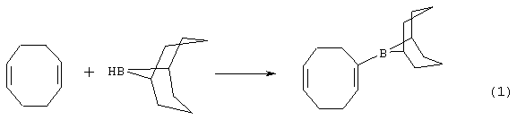 Способ получения 9-борабицикло[3.3.1]нонана (патент 2265022)