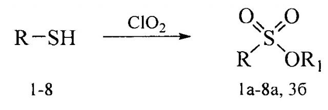Способ получения монотерпеновых сульфокислот (патент 2651791)