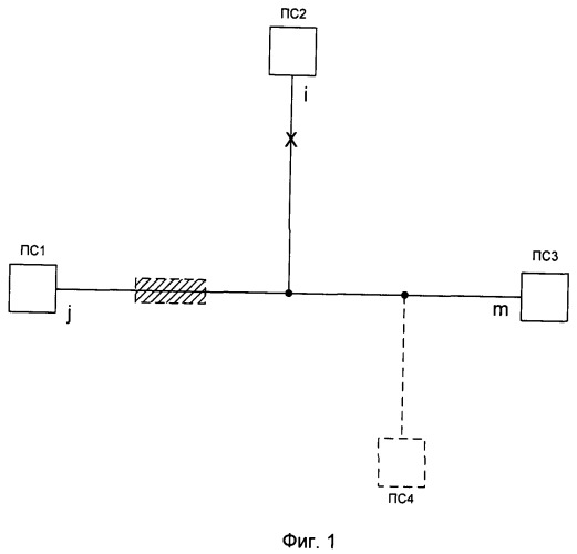 Способ определения места повреждения разветвленной линии электропередачи (патент 2521790)
