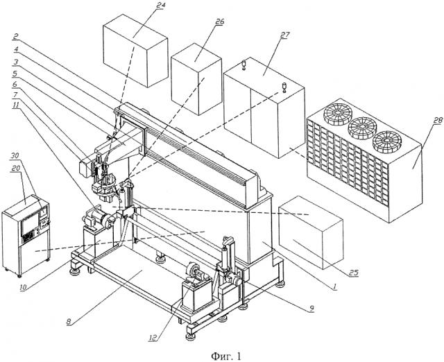 Установка для лазерно-дуговой сварки деталей (патент 2615428)