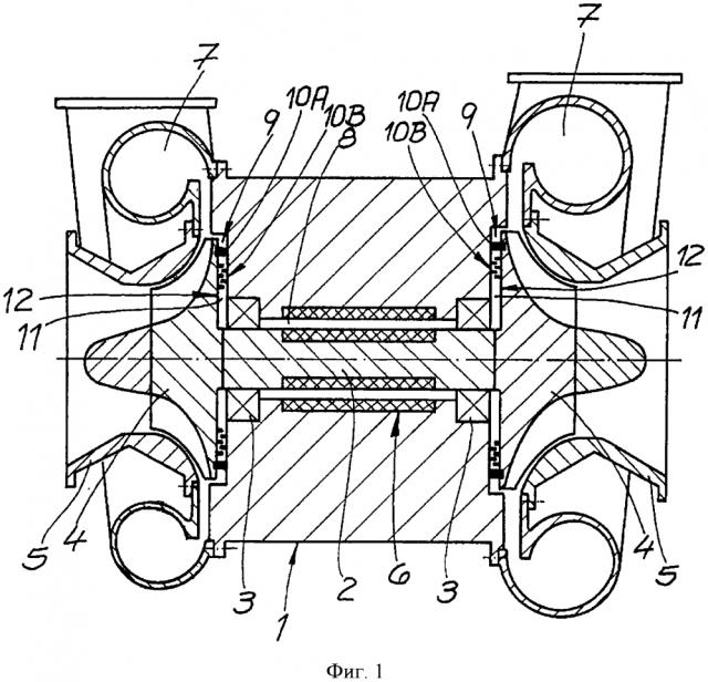 Осевое уплотнение вала (патент 2600195)