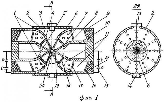 Способ магнитогазодинамического сжатия термоядерного горючего для получения нейтронов (варианты) и устройство для его осуществления (патент 2416892)