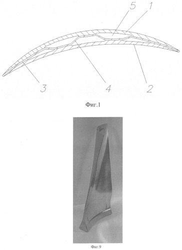 Способ изготовления полой вентиляторной лопатки (патент 2412017)