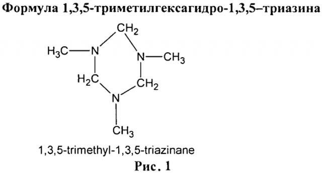 Двухстадийный способ получения концентрата 1,3,5-триметилгексагидро-1,3,5-триазина (патент 2571086)