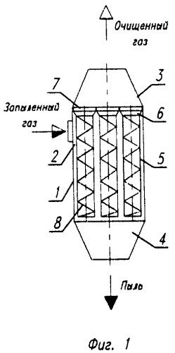 Рукавный фильтр (патент 2251444)