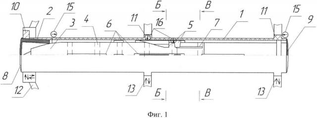 Ракета в транспортно-пусковом контейнере (патент 2659450)