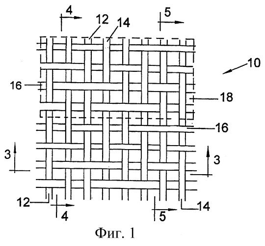 Основообразующая сетка для просушки сквозным продуванием (патент 2255162)