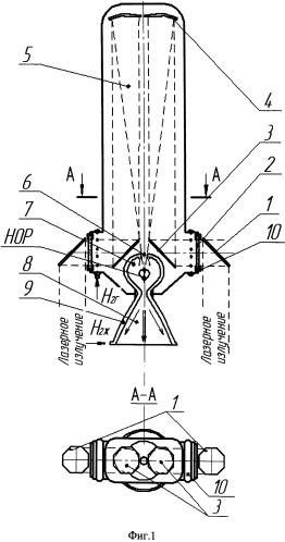 Лазерный ракетный двигатель (варианты) (патент 2559030)