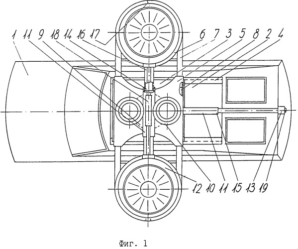 Транспортное средство "автоаквалет" со съемным полетным турбовентиляторным комплексом с изменяемой геометрией (патент 2428322)