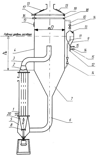 Выпарной аппарат-кристаллизатор (патент 2301698)