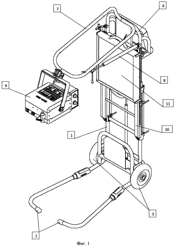 Портативное устройство для проведения рентгенографических исследований (патент 2550130)