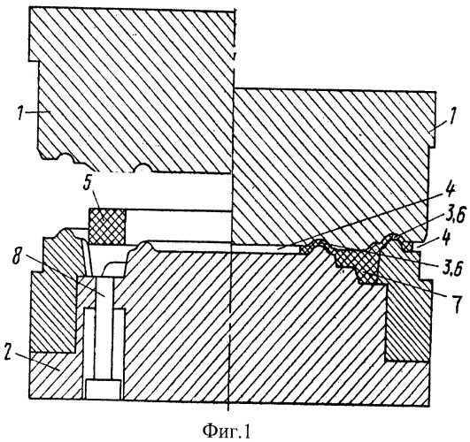 Штамп для открытой объемной штамповки поковок (патент 2521929)