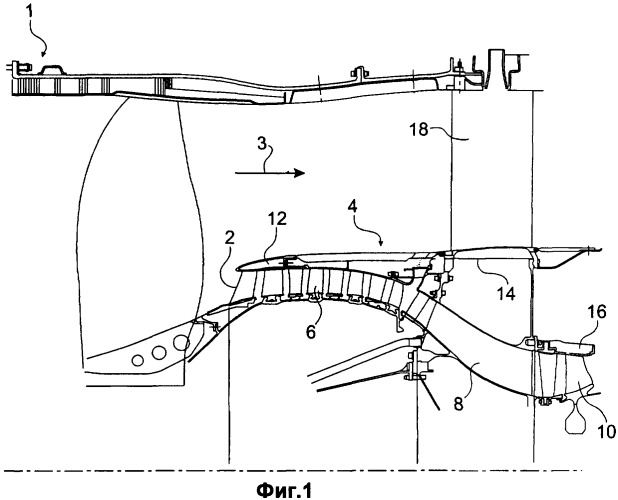 Система разгрузки компрессора низкого давления газотурбинного двигателя (патент 2435058)