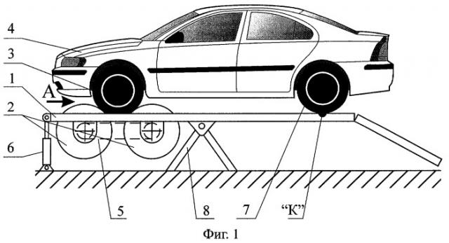 Стенд для испытания валопровода и несущих систем транспортного средства (патент 2279655)